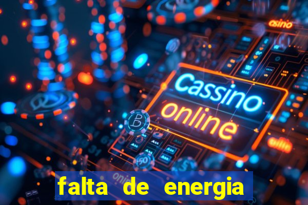 falta de energia em caucaia