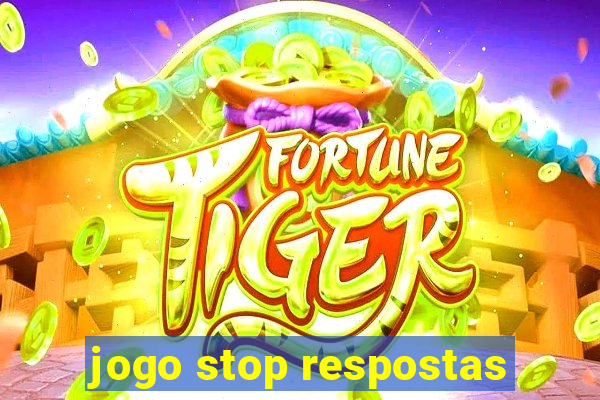 jogo stop respostas