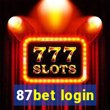 87bet login