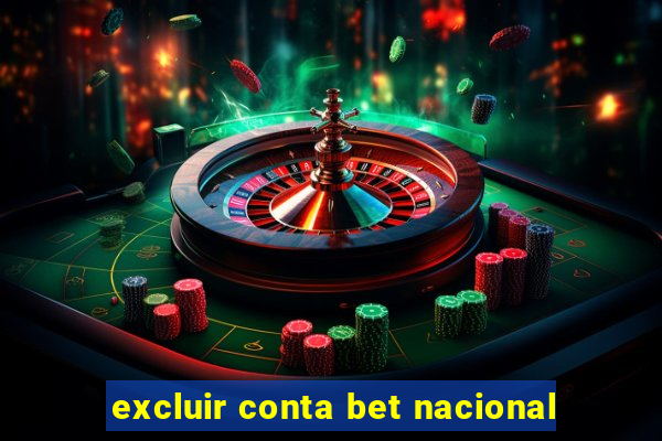 excluir conta bet nacional