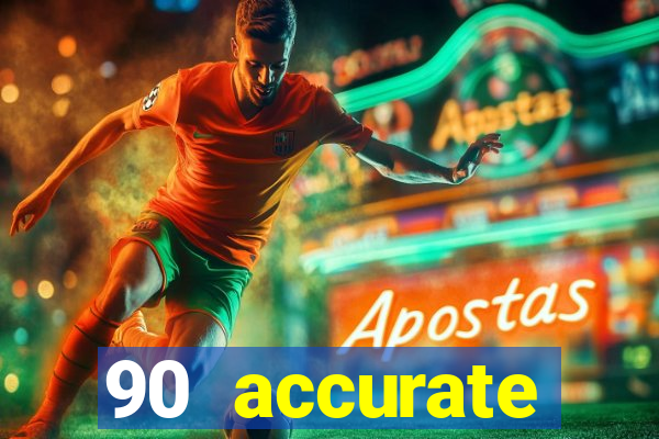 90 accurate football predictions