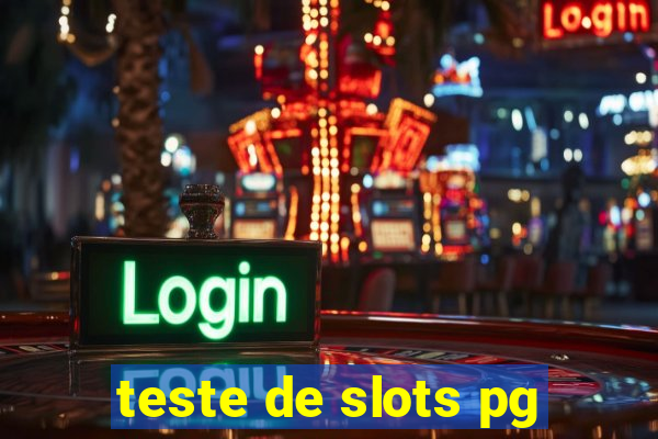 teste de slots pg