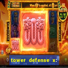 tower defense x: beta codes