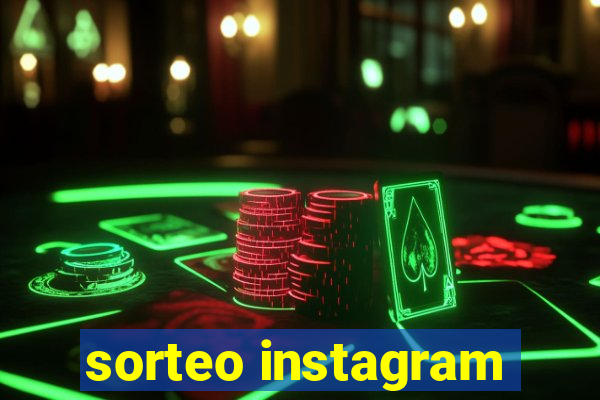 sorteo instagram