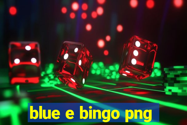 blue e bingo png