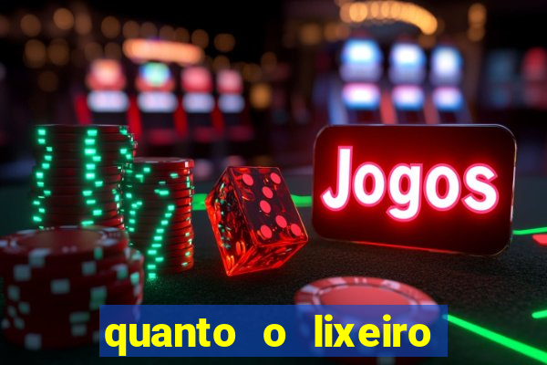 quanto o lixeiro ganha por ano