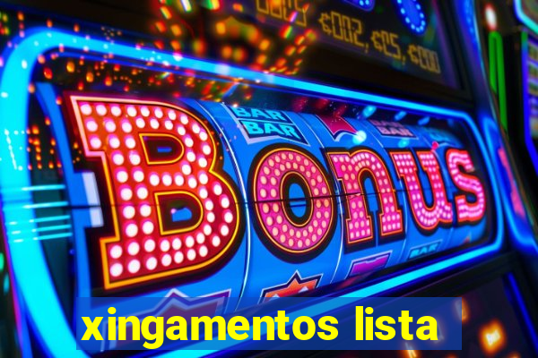 xingamentos lista