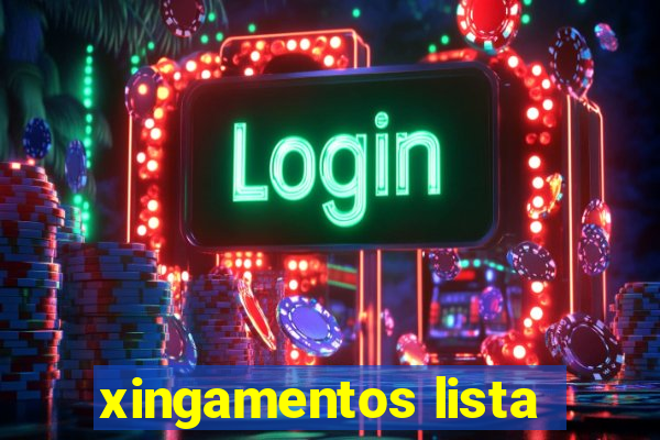 xingamentos lista