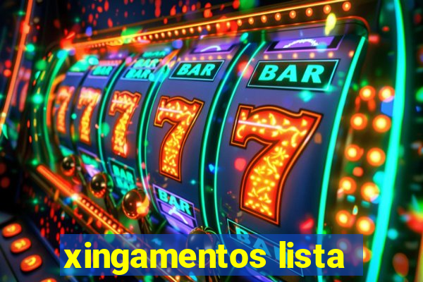 xingamentos lista