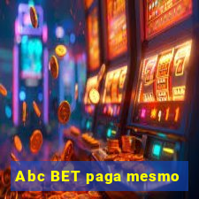 Abc BET paga mesmo