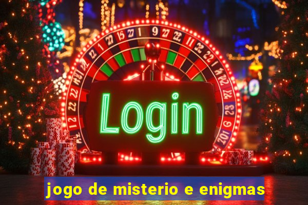 jogo de misterio e enigmas