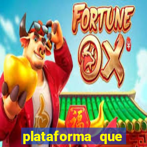 plataforma que deposita 5 reais