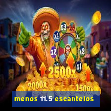 menos 11.5 escanteios