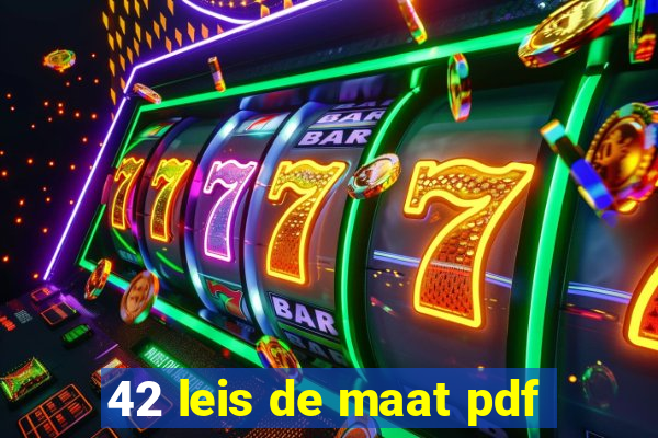 42 leis de maat pdf