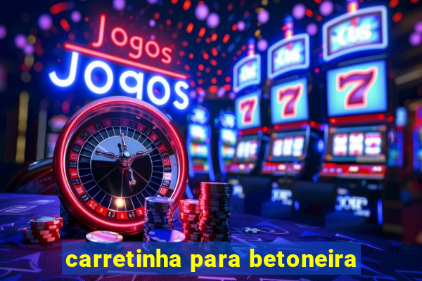 carretinha para betoneira