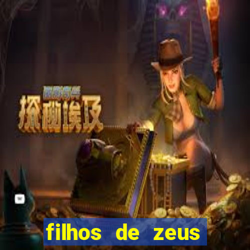 filhos de zeus mitologia grega