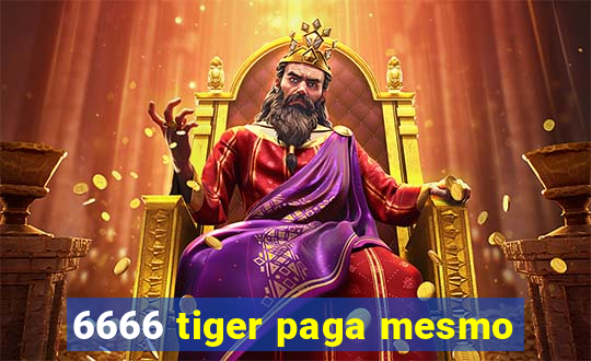 6666 tiger paga mesmo