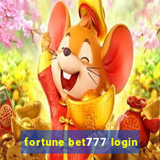 fortune bet777 login