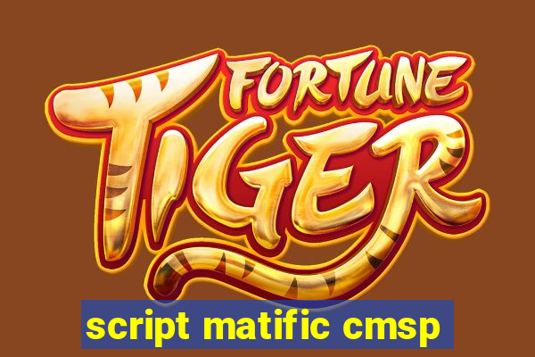 script matific cmsp