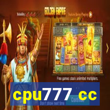 cpu777 cc