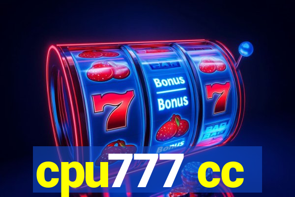 cpu777 cc