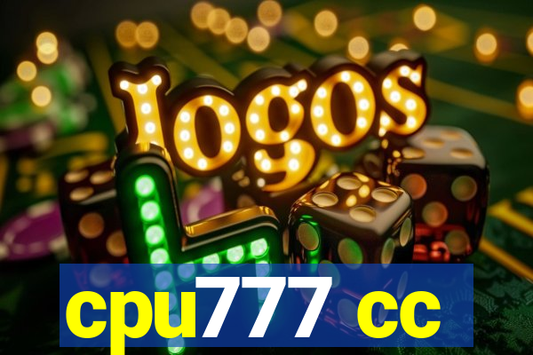 cpu777 cc