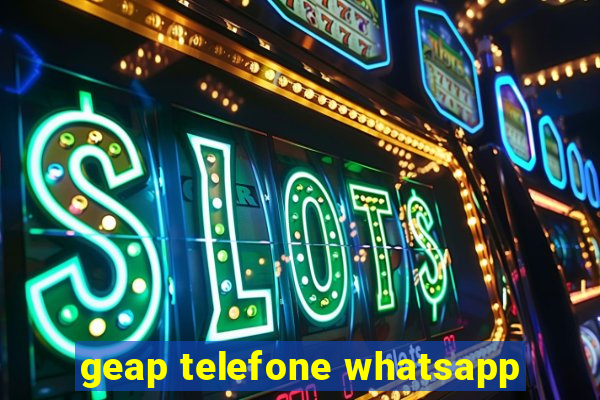 geap telefone whatsapp