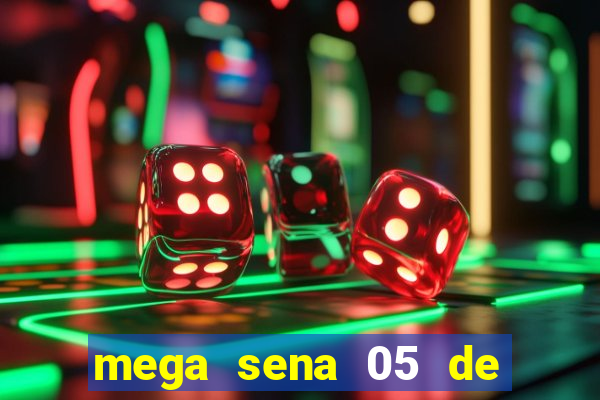 mega sena 05 de julho de 1988