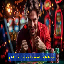 j&t express brasil telefone