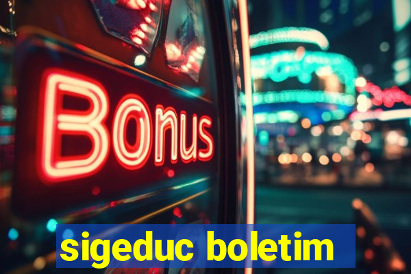 sigeduc boletim