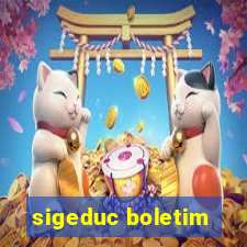 sigeduc boletim