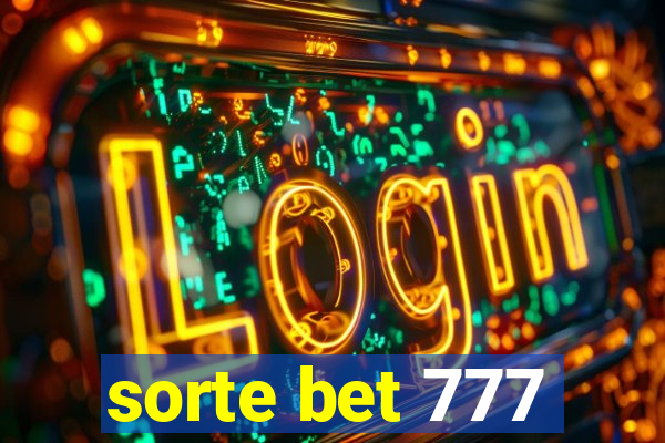 sorte bet 777