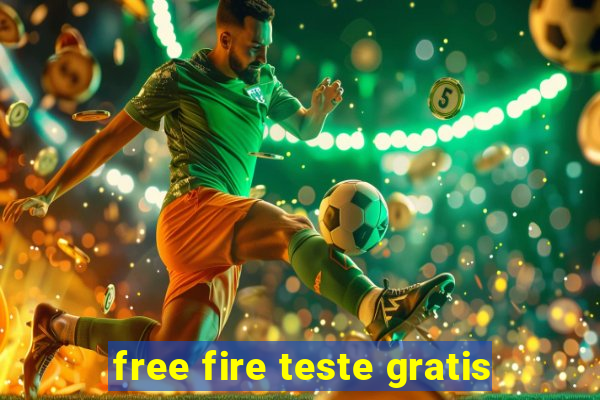 free fire teste gratis