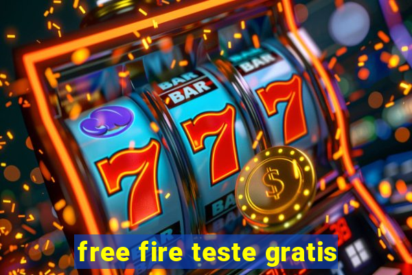 free fire teste gratis