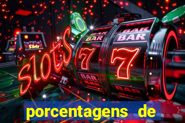 porcentagens de jogos pagantes