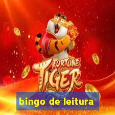 bingo de leitura