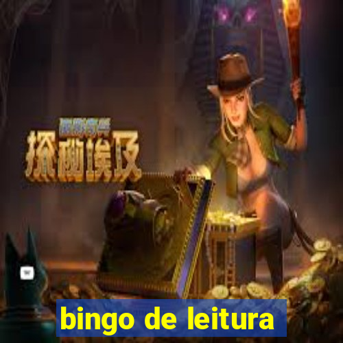 bingo de leitura