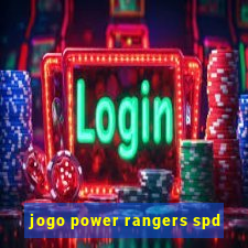 jogo power rangers spd