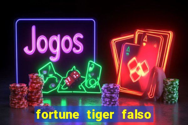 fortune tiger falso para brincar