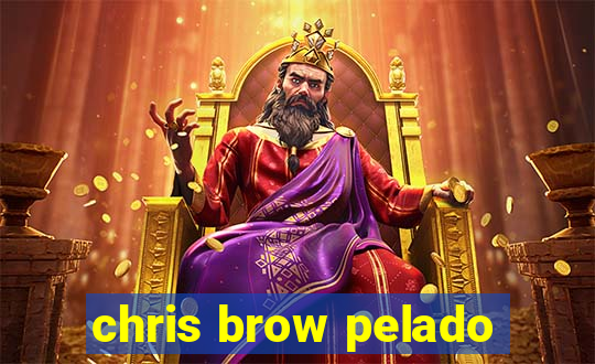 chris brow pelado