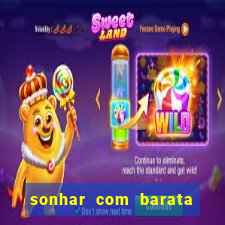 sonhar com barata no jogo do bicho