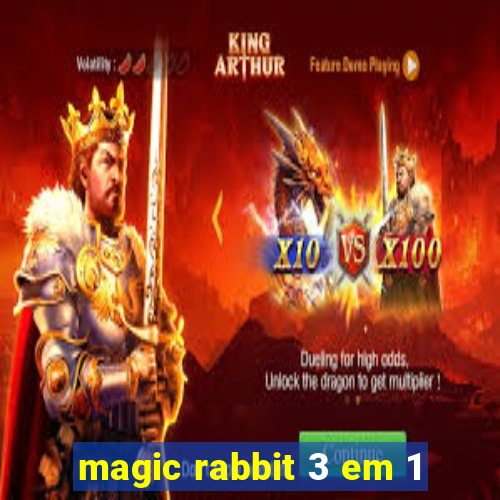 magic rabbit 3 em 1