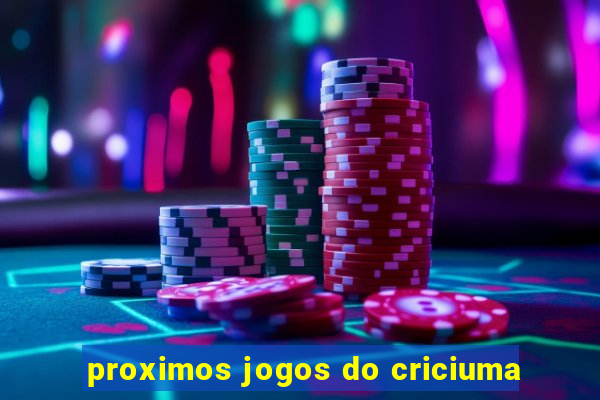 proximos jogos do criciuma