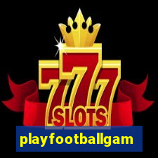 playfootballgames