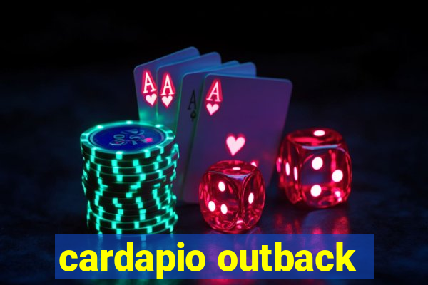 cardapio outback