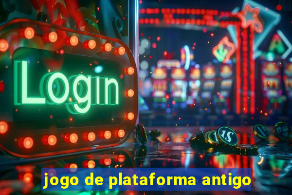 jogo de plataforma antigo