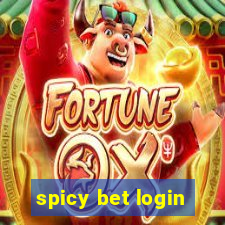 spicy bet login