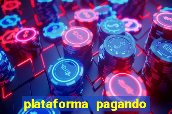 plataforma pagando bonus no cadastro