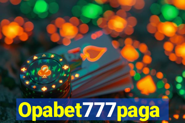 Opabet777paga