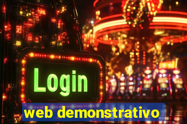 web demonstrativo